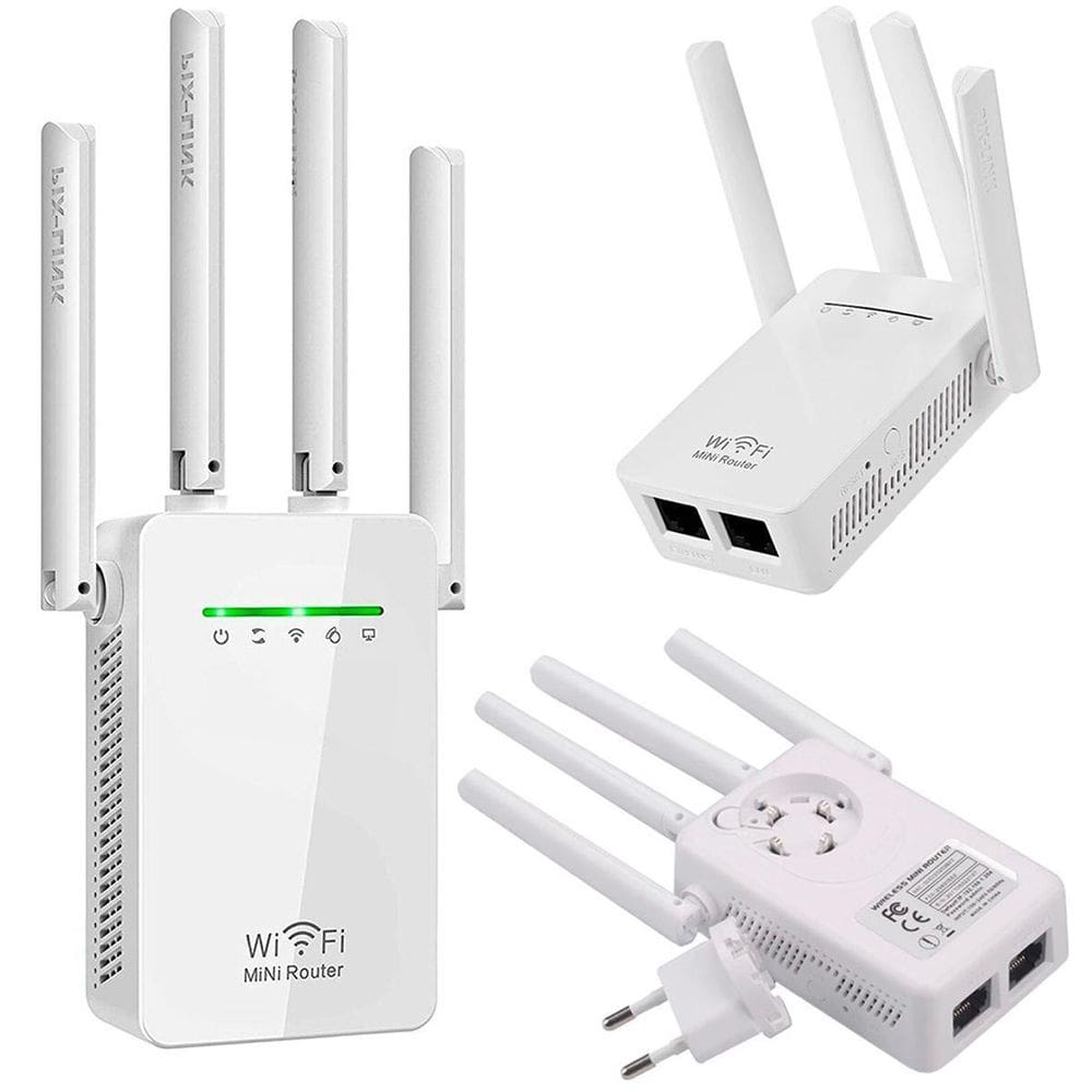 Amplificador Sinal Wifi Branco 300M