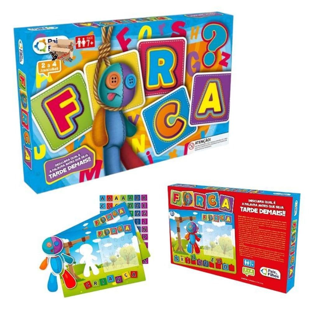 Brinquedo Educativo Jogo De Tabuleiro Jogo Da Forca