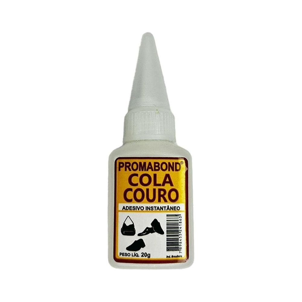 Cola Tenis Borracha Couro Bico Anti Entupimento 20G