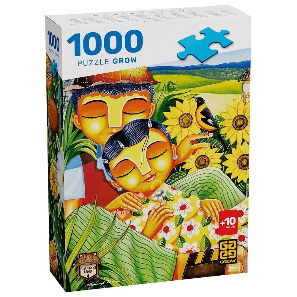 Puzzle 1000 Peças Apaixonados - Eduardo Lima