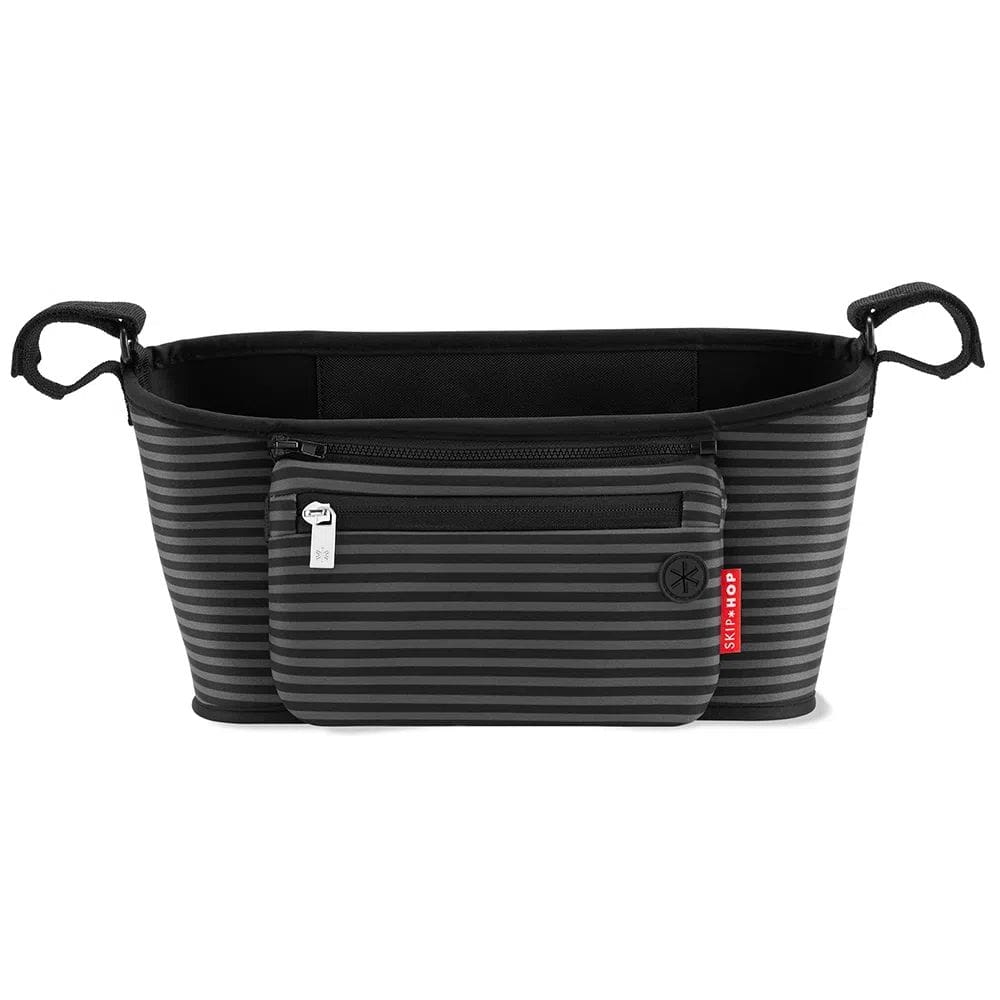 Organizador Para Carrinho De Bebe Listrado Preto/Cinza - Skip Hop