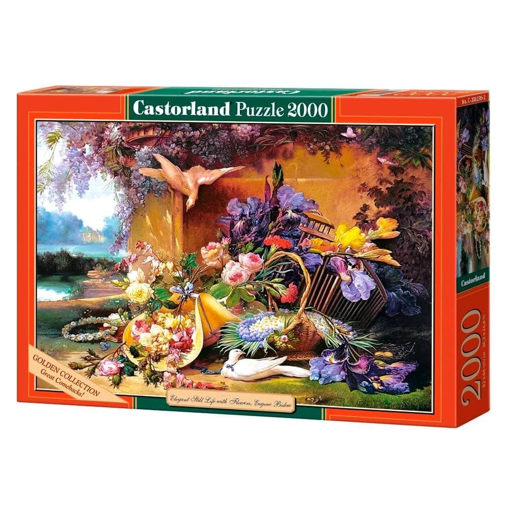Puzzle 2000 peças Natureza Elegante, Eugene Bidau - Imp. Castorland