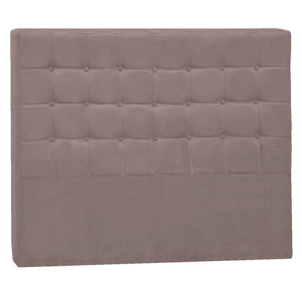 Cabeceira King Pequim P04 195 Cm Suede Rosê
