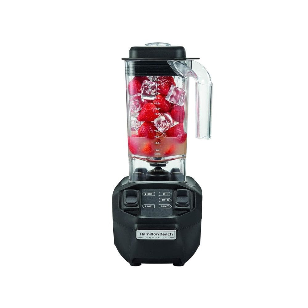 Liquidificador de Bancada 1.5L 1600W, 110v, HAMILTON BEACH HBB255, Preto