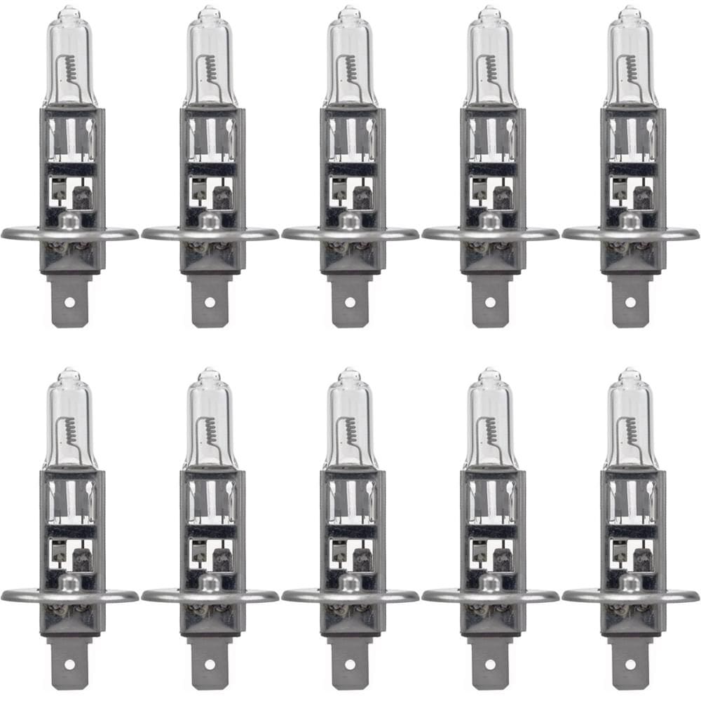 Kit 10 Lâmpadas Halógena H1 24v Ônibus 70w Hella