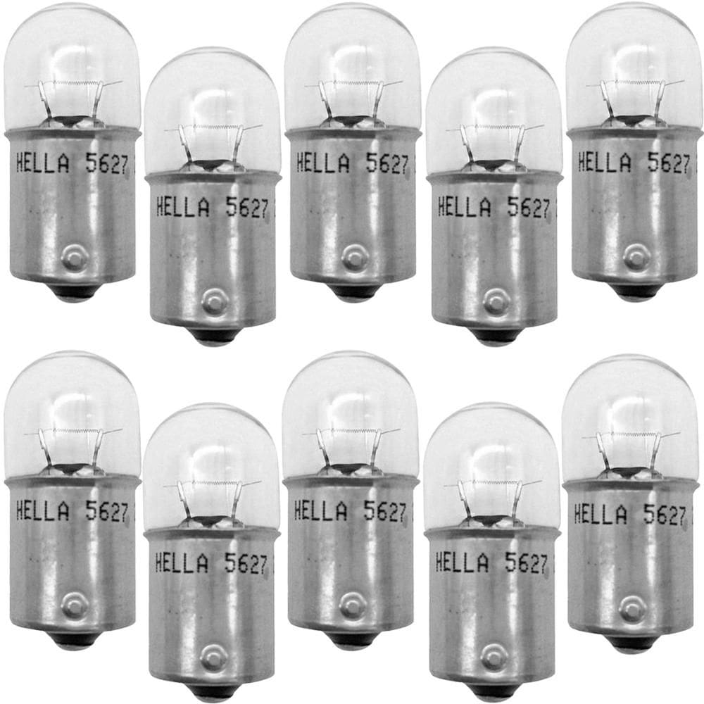 Kit 10 Lâmpadas Pisca 67 24v 5w Ba15s Hella