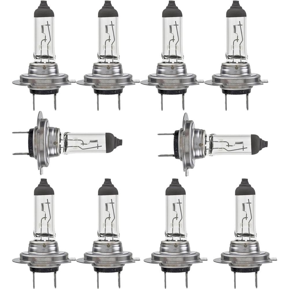Kit 10 Lâmpadas Caminhões Farol Biodo H7 24v 70w Hella