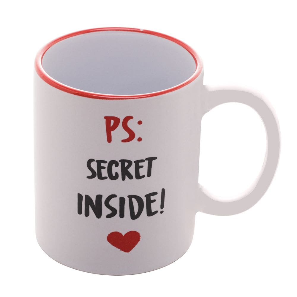 Caneca De Porcelana Secret Inside 350ml Lyor