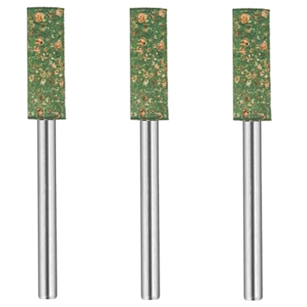 Kit 3 Ponta Montada 6Mm Gergelim Haste 3Mm Micro Retífica