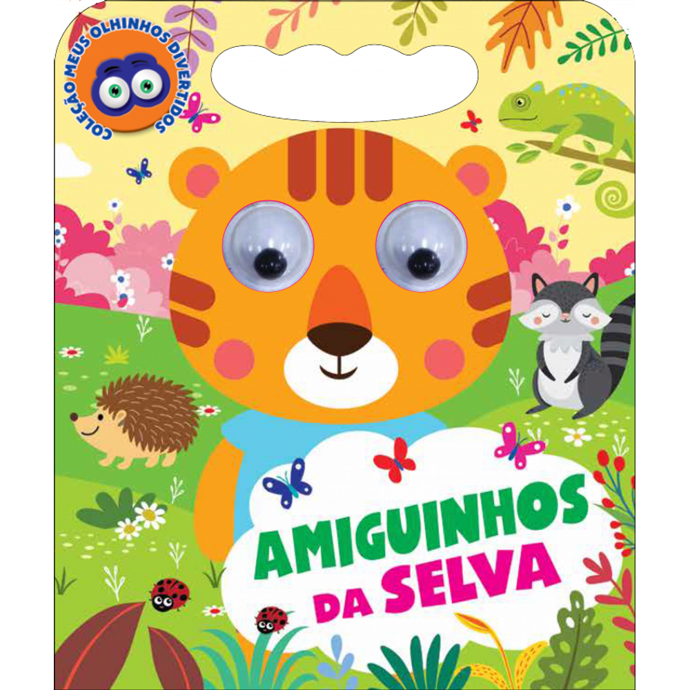 Coleção Meus Olhinhos Divertidos - Amiguinhos da Selva