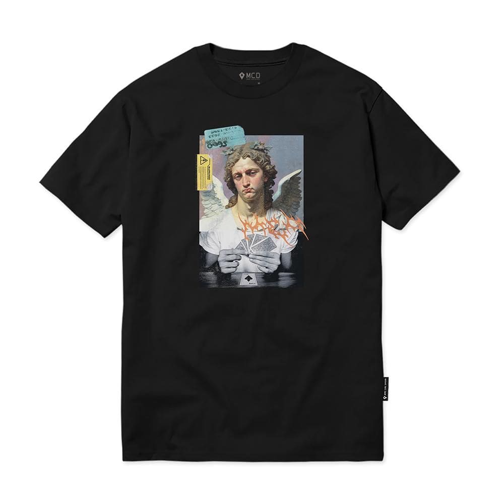 Camiseta MCD Anjo Baralho WT24 Masculina Preto