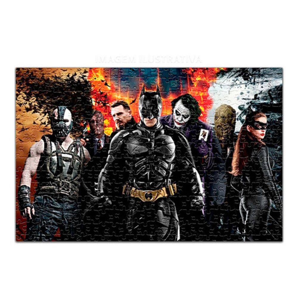 Quebra Cabeça Personalizado Batman 60 Peças