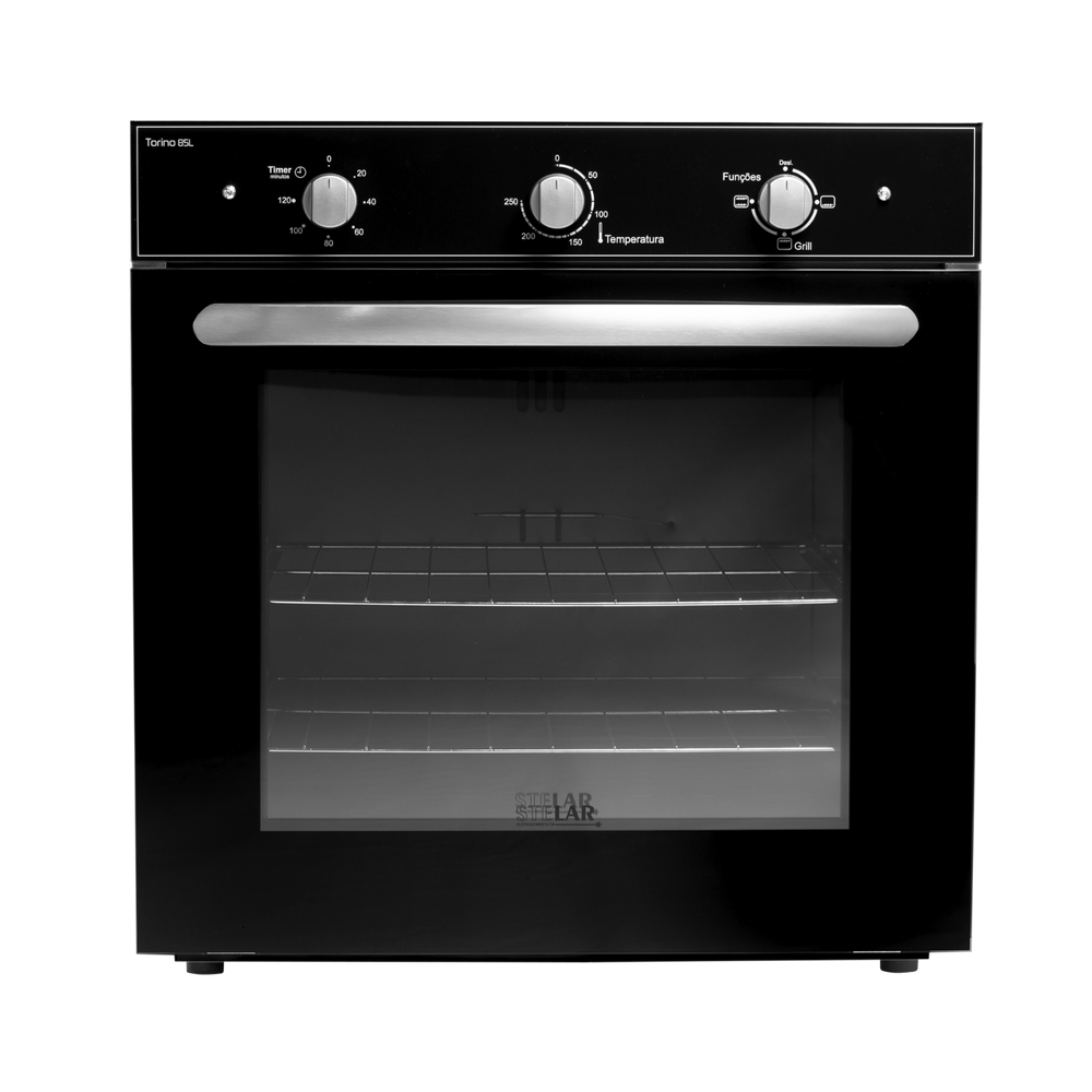 Forno Elétrico de Embutir Stelar 85 Litros Torino Preto