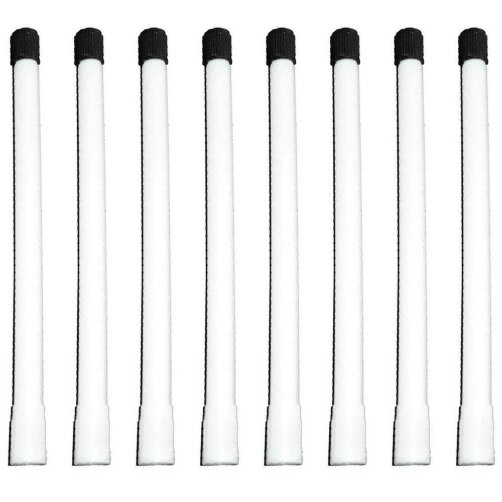 8 Prolongador Extensão Rígida Plástico 115Mm Bico De Roda