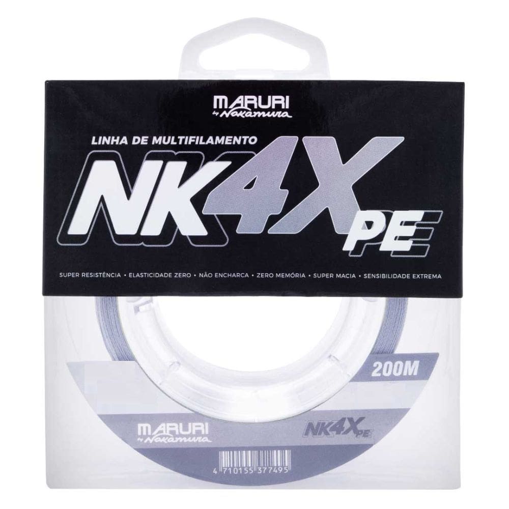 Linha Multifilamento Maruri By Nakamura NK 4X 0,33mm 44lb