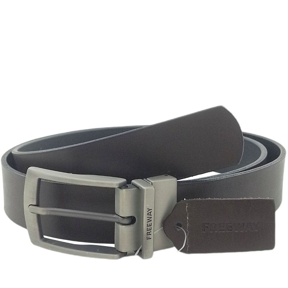 Cinto Masculino Social Casual Liso em Couro Free Way Milao