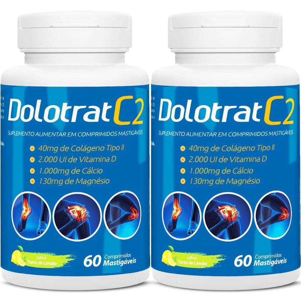 2X Dolotrat C2 Colageno Tipo Ii 60 Comps