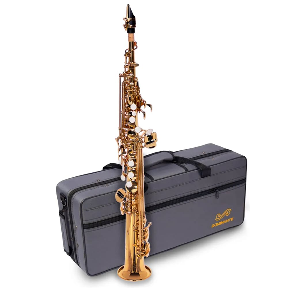 SAXOFONE DOMINANTE SOPRANO Bb DOURADO