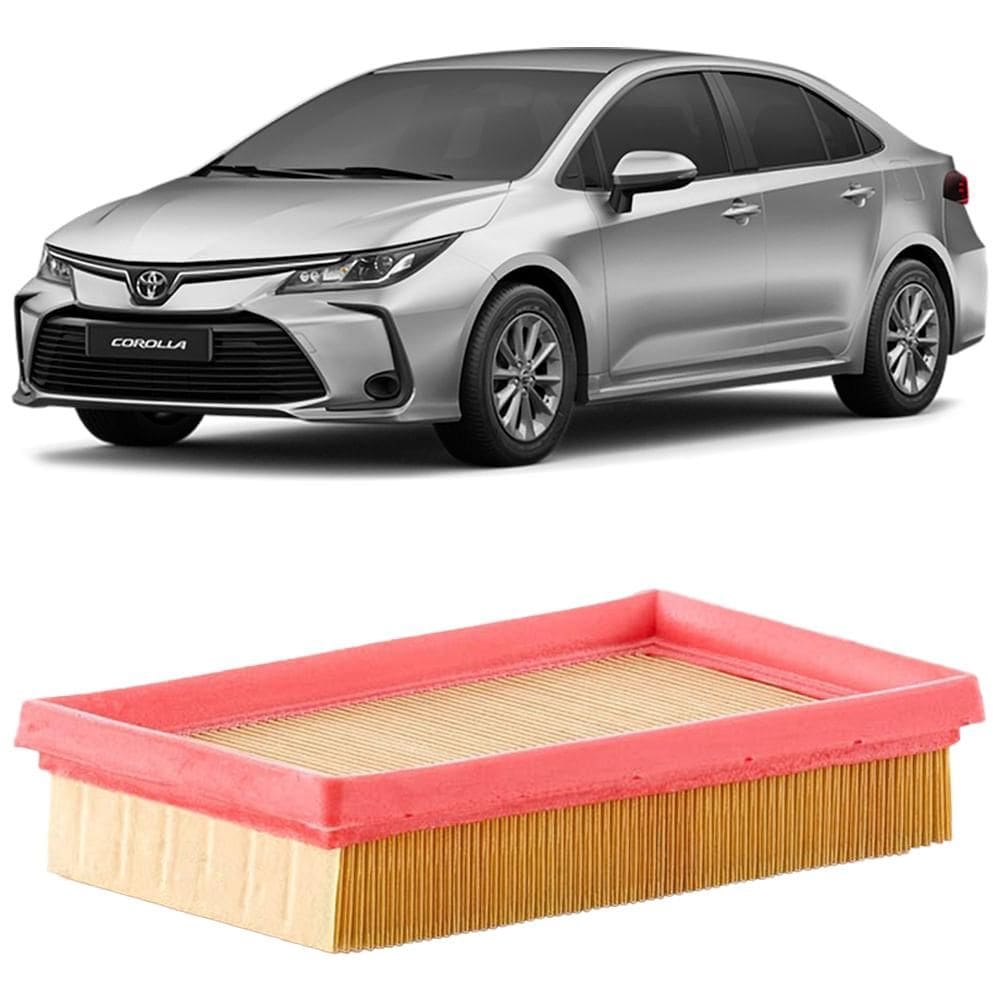 Filtro Ar Corolla 1.8 2019 a 2024 Prius 1.8 2012 a 2018
