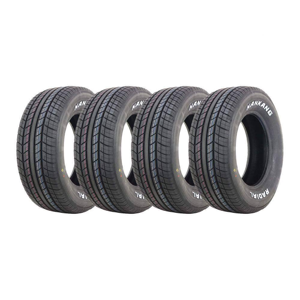 Kit 4 Pneus Nankang Aro 14 245/60R14 Radial N-729 Letras Brancas 98H