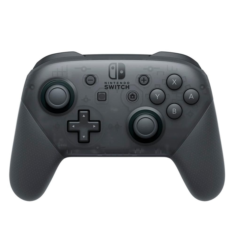 Controle Nintendo Switch Pro Controller Sem Fio HAC013 Preto