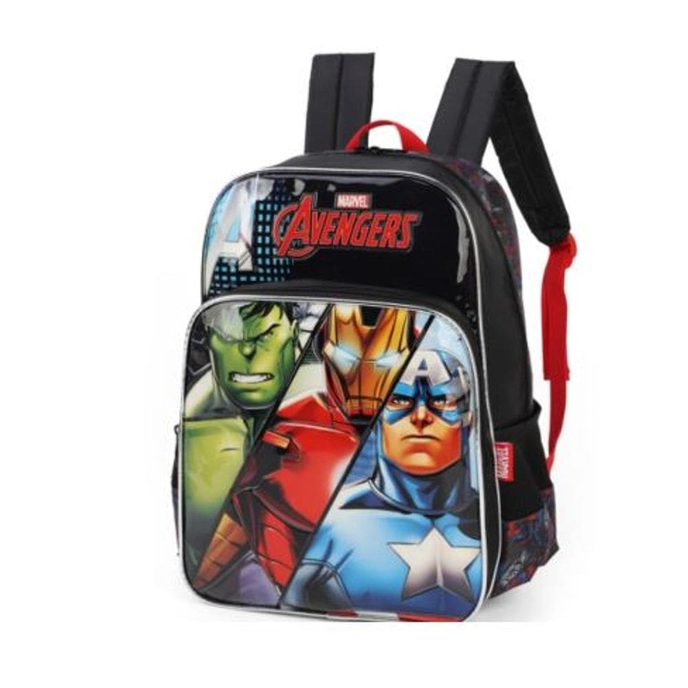 Mochila Costas Marvel Avergers - Vermelha
