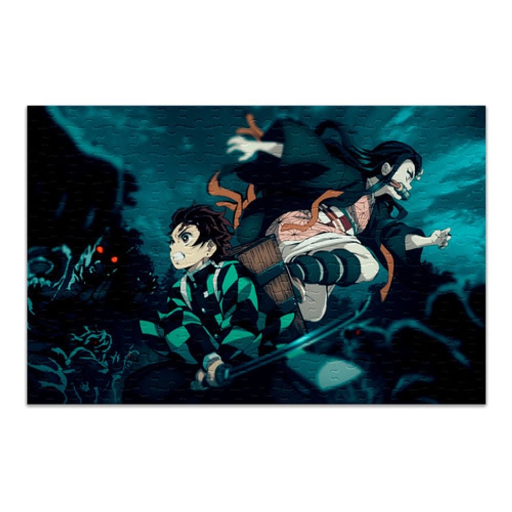 Quebra-cabeça Personalizado Demon Slayer 60 Peças