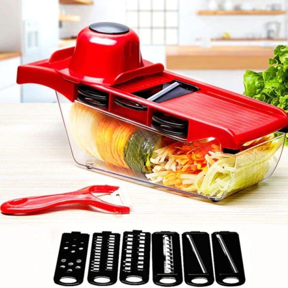 Picador De Vegetais E Frutas Inox Giratório