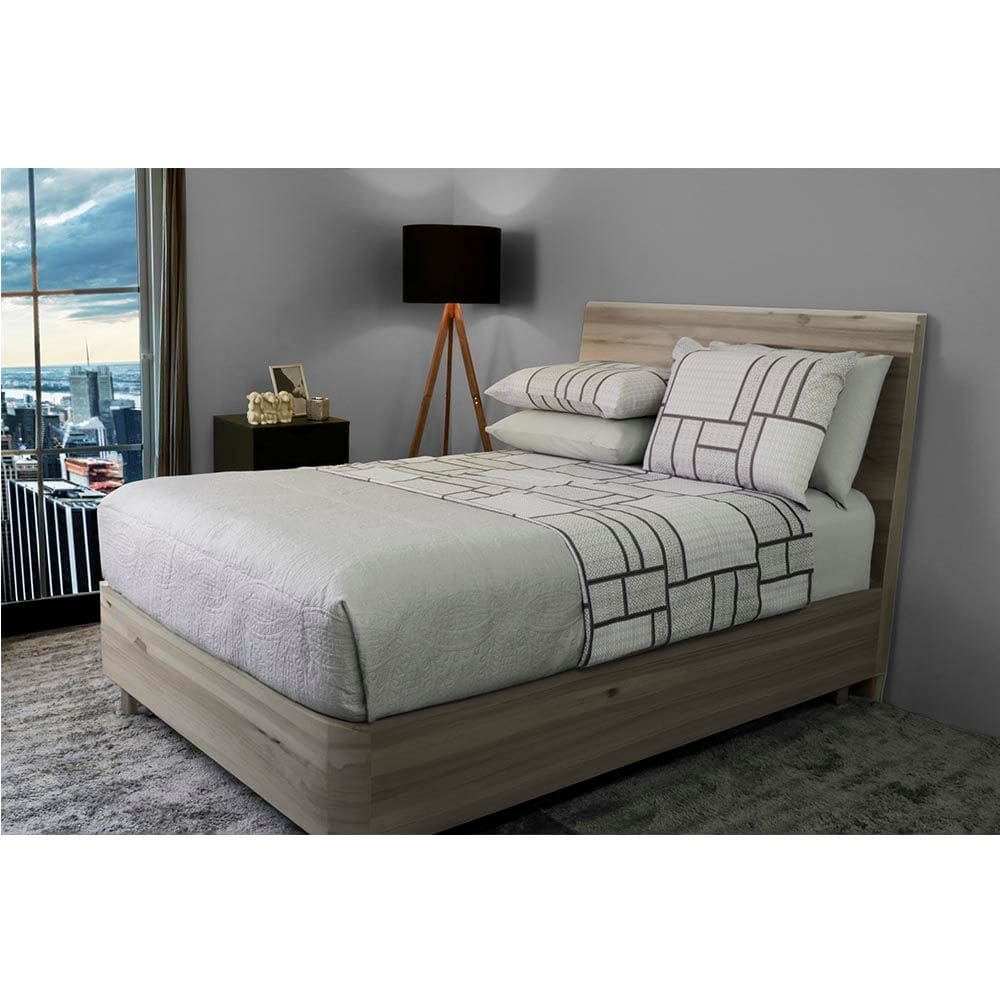 Jogo de Cama Duplo Casal 4 Pçs Vancouver Sonhare Bronze