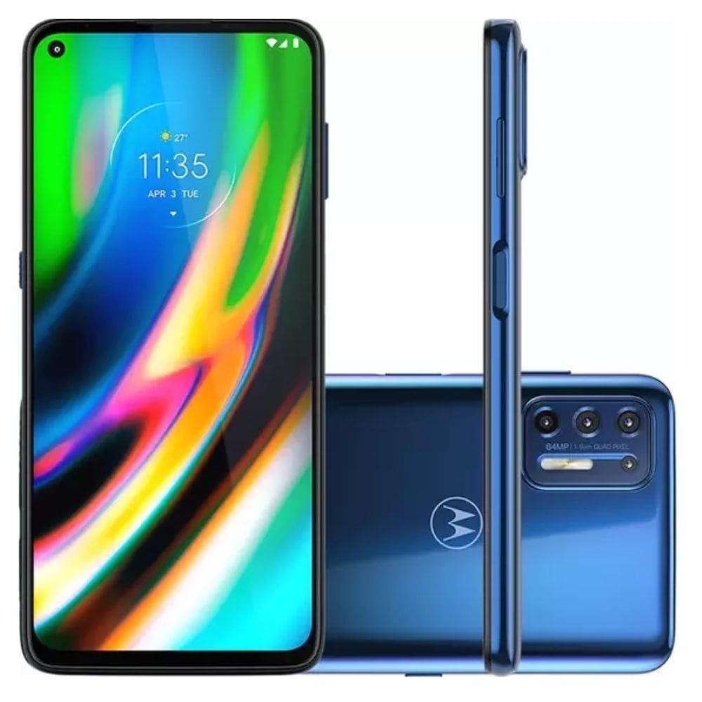 Usado: Motorola G9 Plus 128 GB Azul - Regular