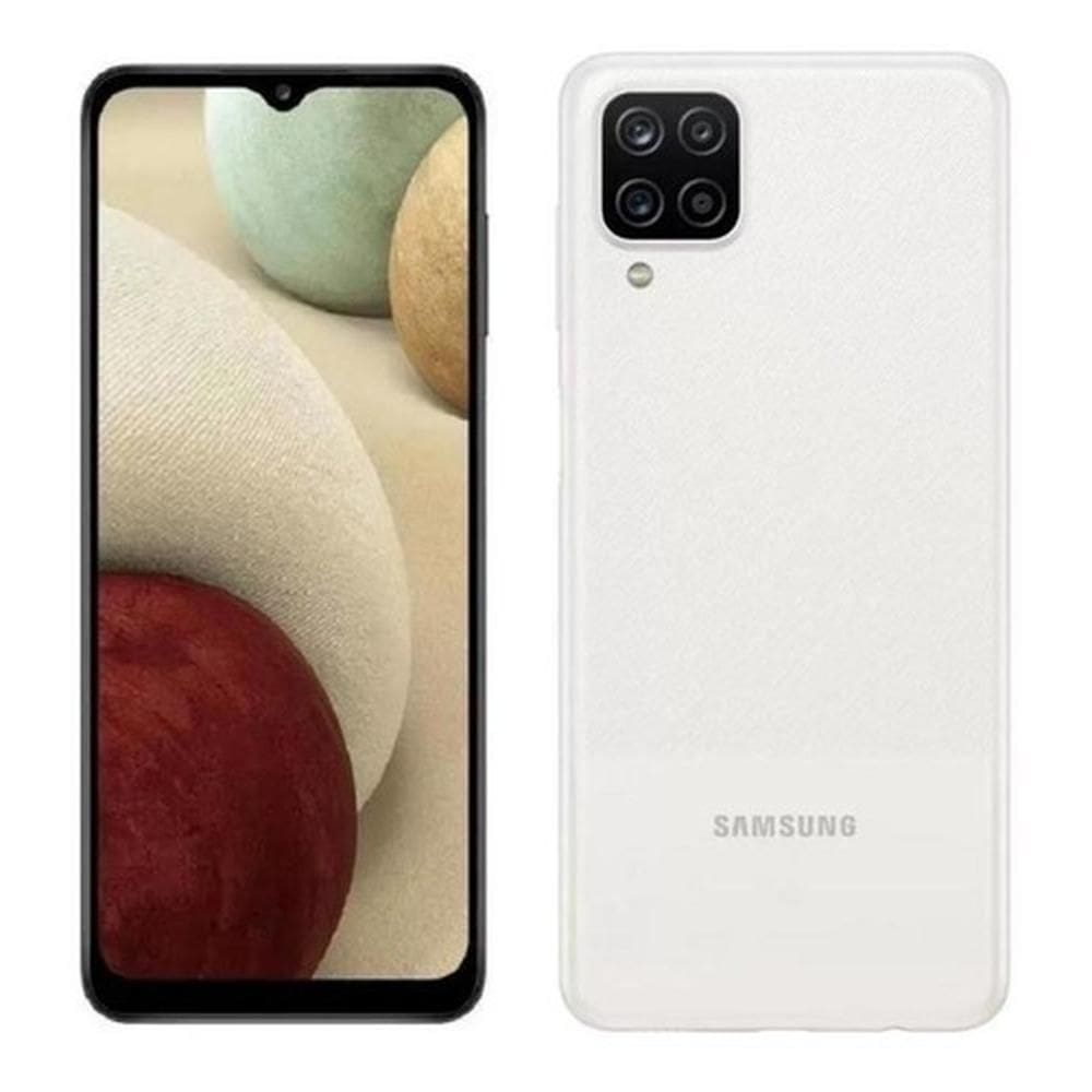 Usado: Samsung A12 64 GB Branco - Excelente