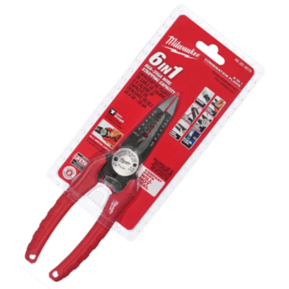 Alicate Eletricista combinado 6 em 1 MILWAUKEE 48-22-3079