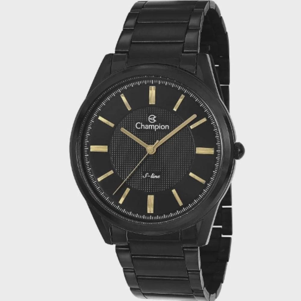 Relógio Champion Slim S-Line Cn21050N Dourado