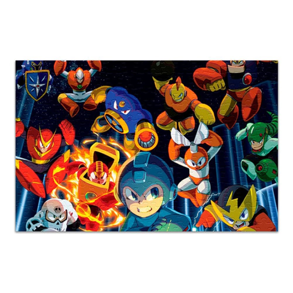Quebra-cabeça Mega Man Personalizado 60 Peças