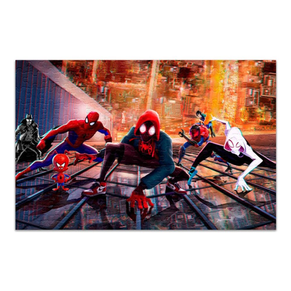 Quebra-cabeça Personalizado Aranhaverso 60 Peças