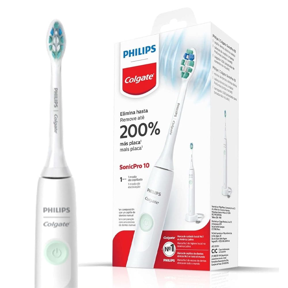 Escova Dental Elétrica Colgate Philips SonicPro 10