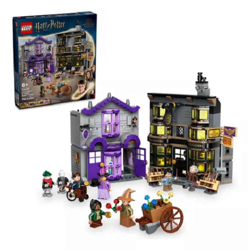 Lego 76439 Harry Potter Ollivanders E Madame Malkin`s Robes - 744 peças