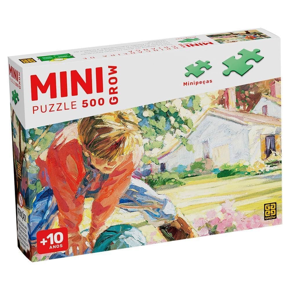Mini Puzzle 500 Peças Brincadeira De Criança