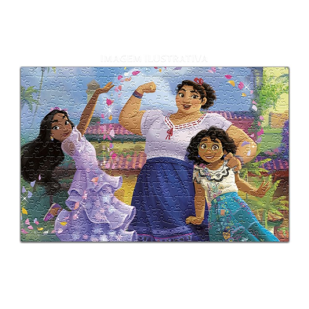 Quebra-cabeça Personalizado Disney Encanto 006 48 Peças