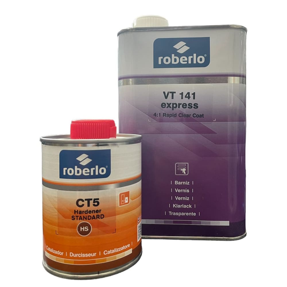 Verniz 4:1 VT141 Express 1L + Catalisador CT5 250ml Roberlo