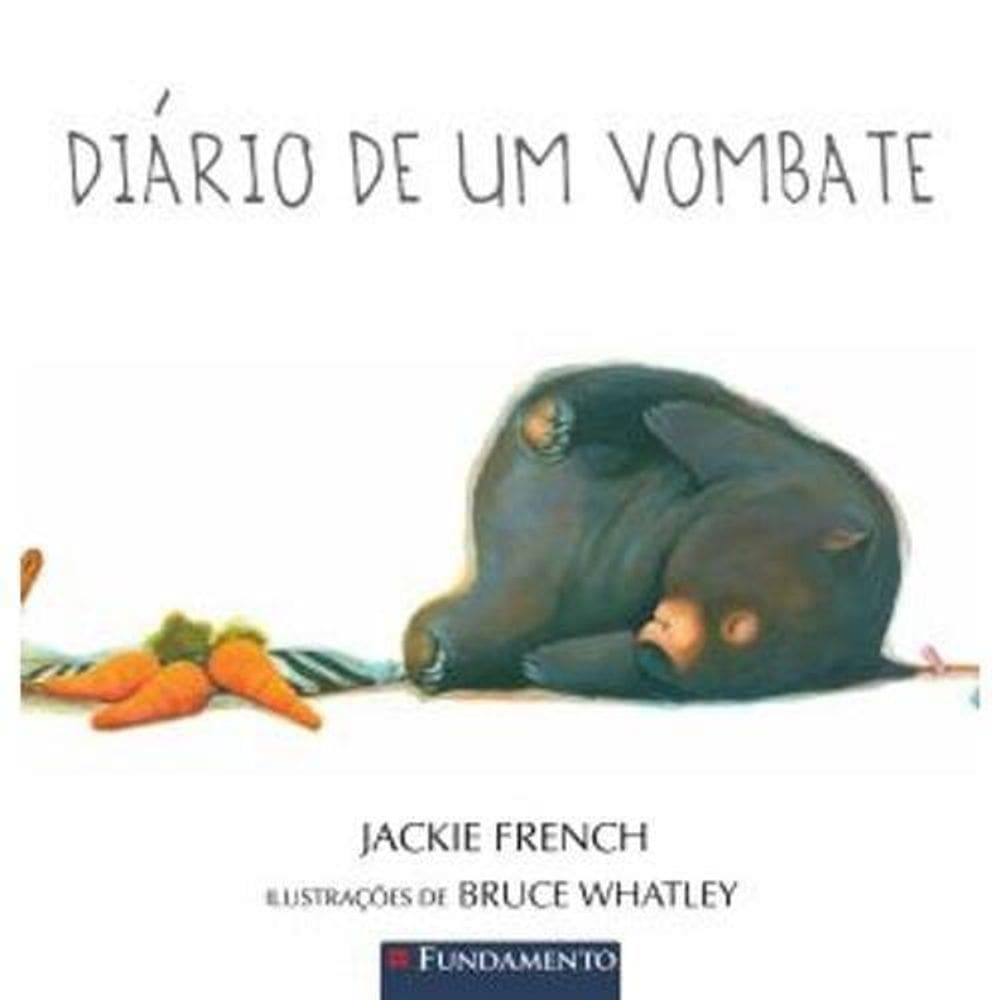 Livro Diário De Um Vombate Capa Comum