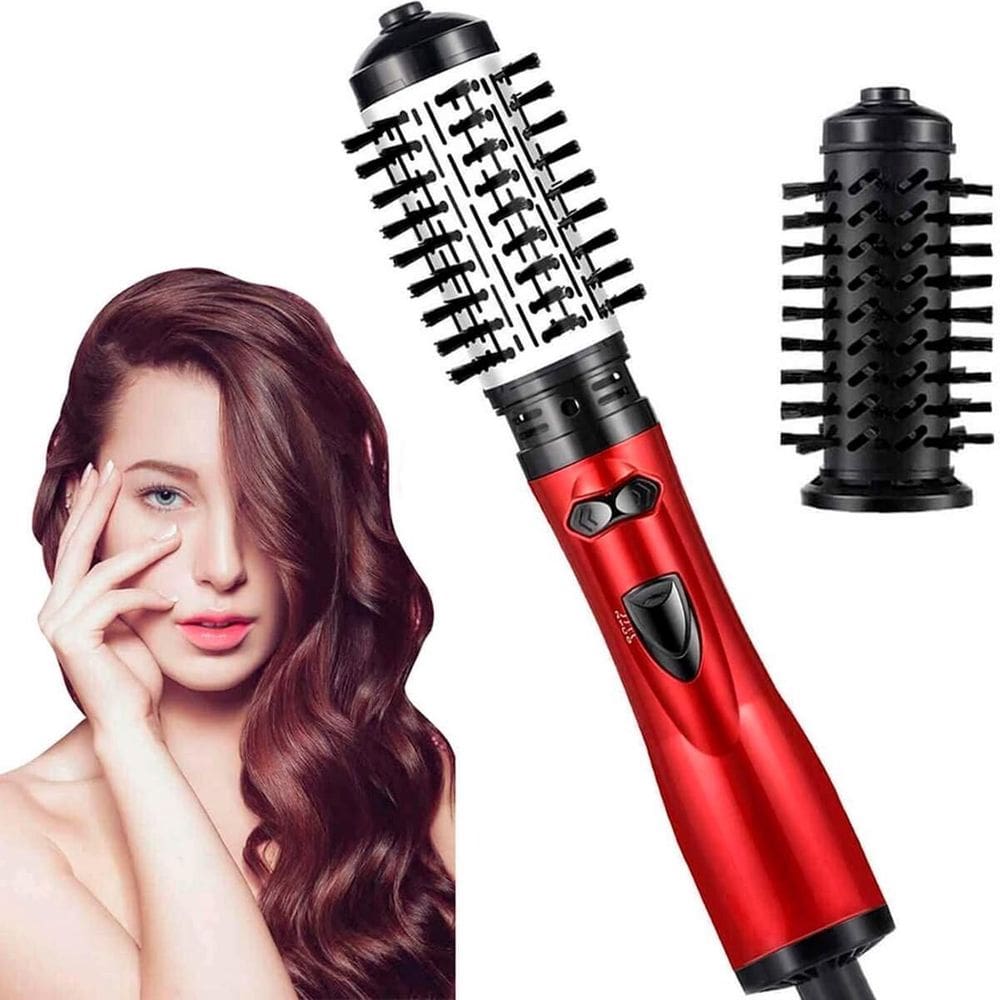 Escova Rotativa 2 Em 1 Profissional Modela E Seca