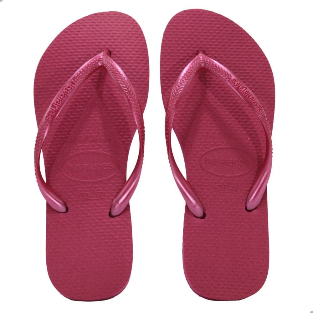 Chinelo Havaianas Slim Pink Ferver