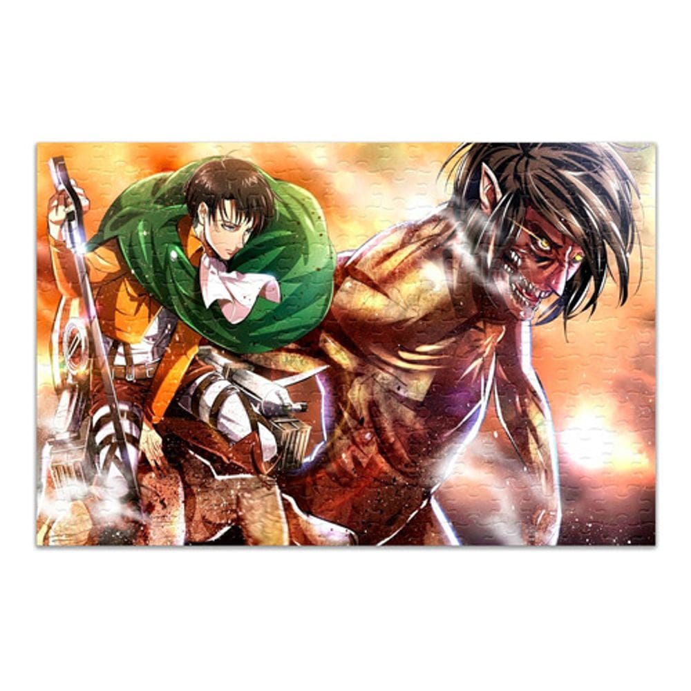 Quebra-cabeça Personalizado Shingeki No Kyojin 48 Peças
