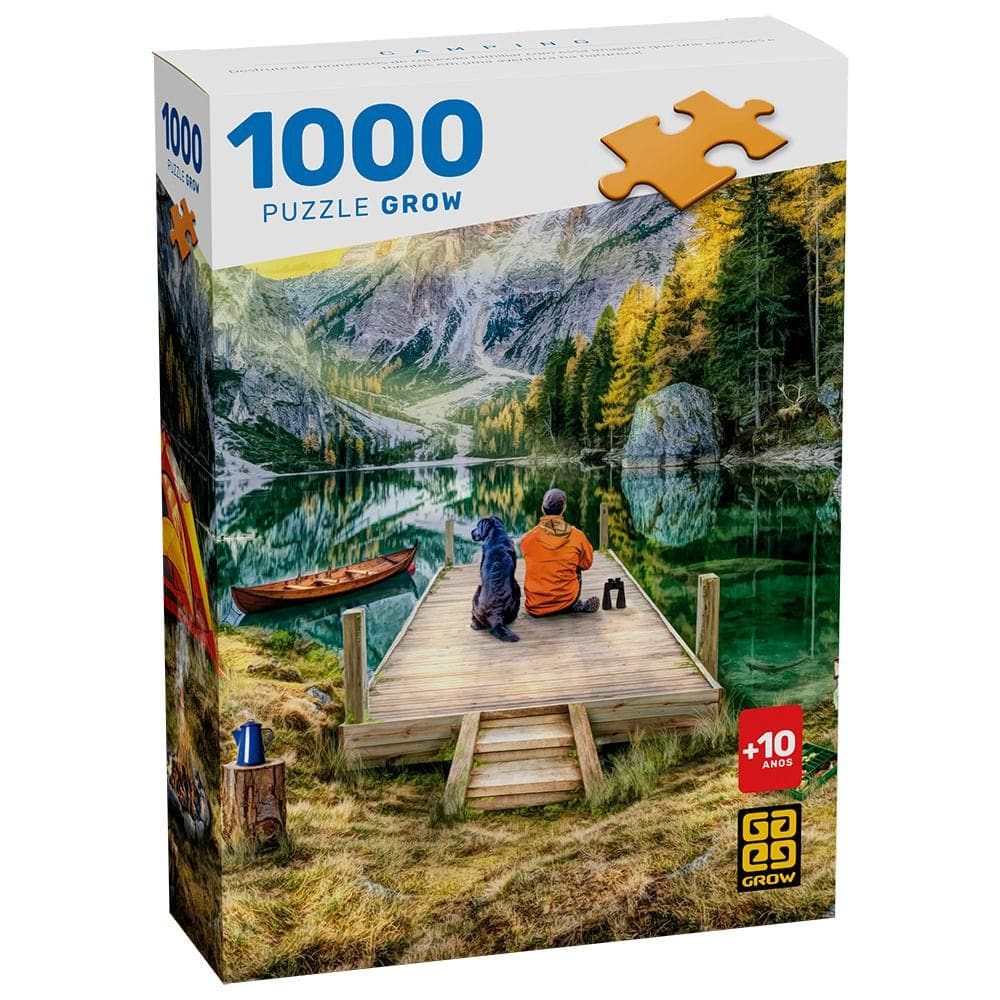 Puzzle 1000 peças Camping