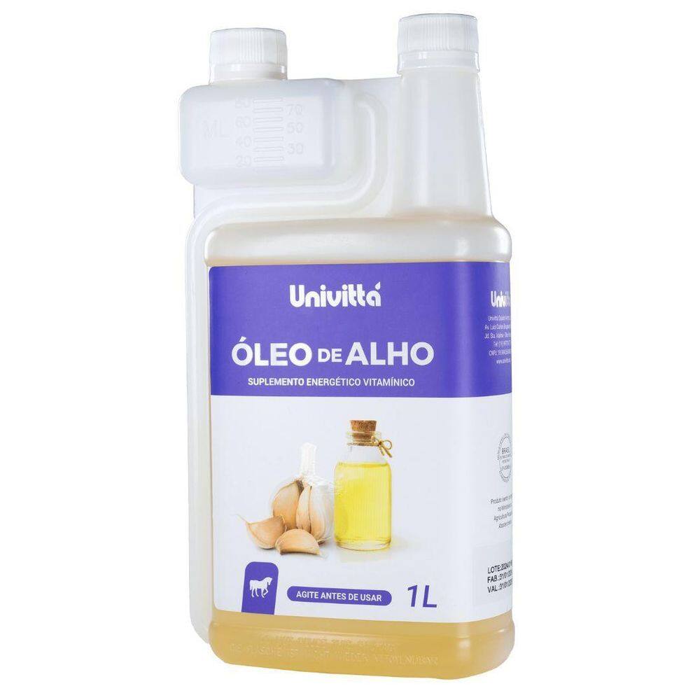Óleo De Alho Para Equinos Univitta -1 Litro