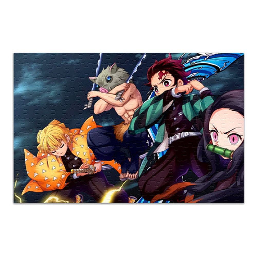 Quebra-cabeça Personalizado Kimetsu No Yaiba 48 Peças