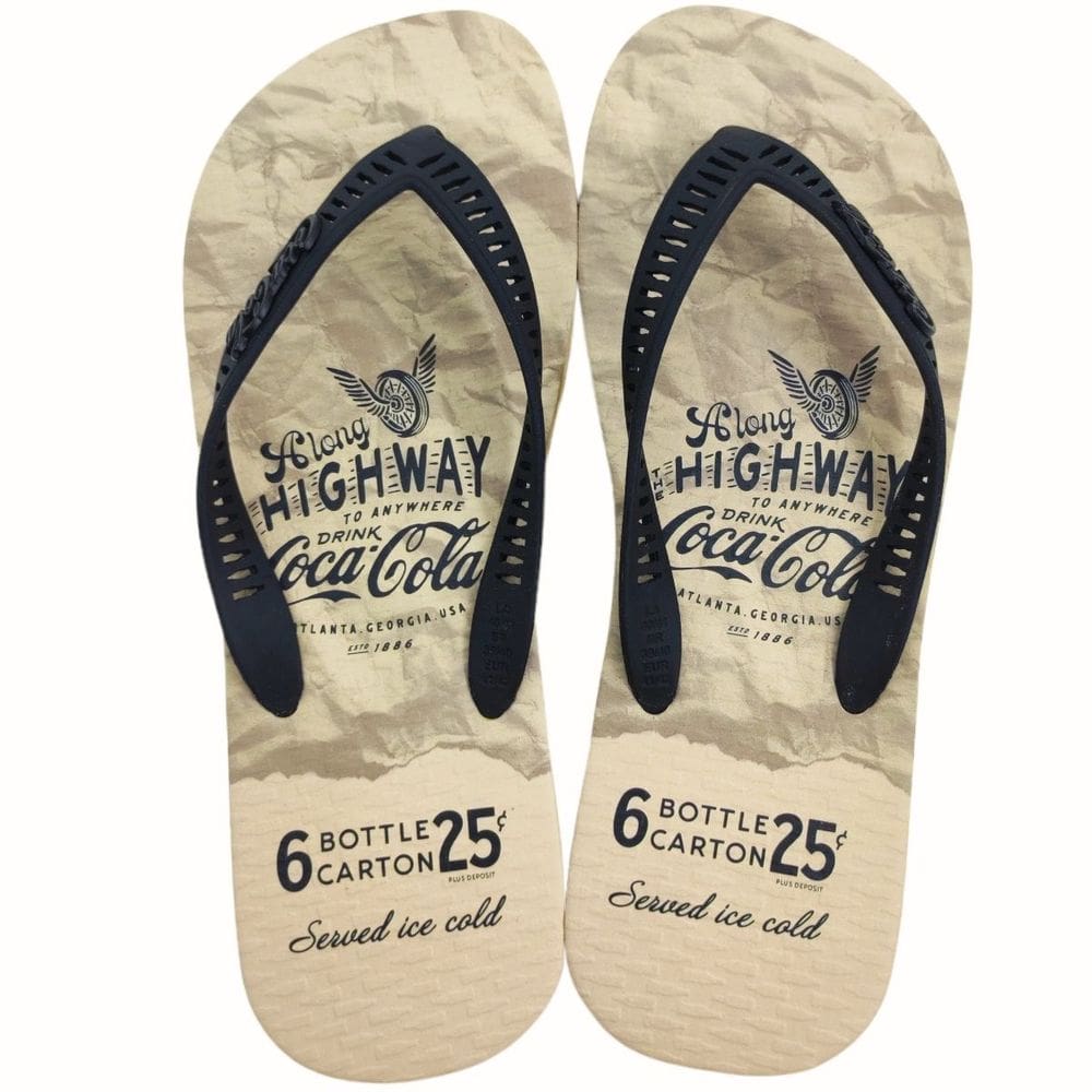 Chinelo de Dedo Masculino Casual Dia a Dia Praia Passeio Coca Cola Cc4356