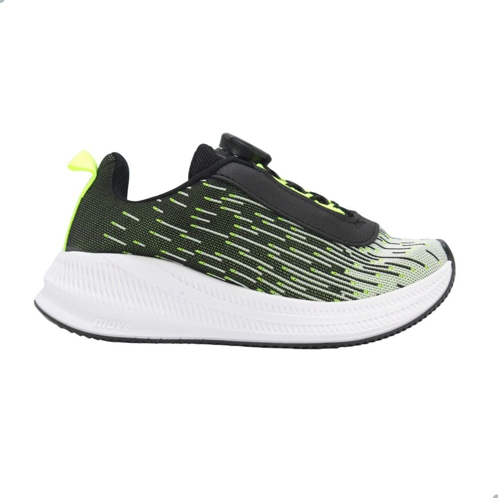 Tênis Infantil Molekinho Branco/Preto