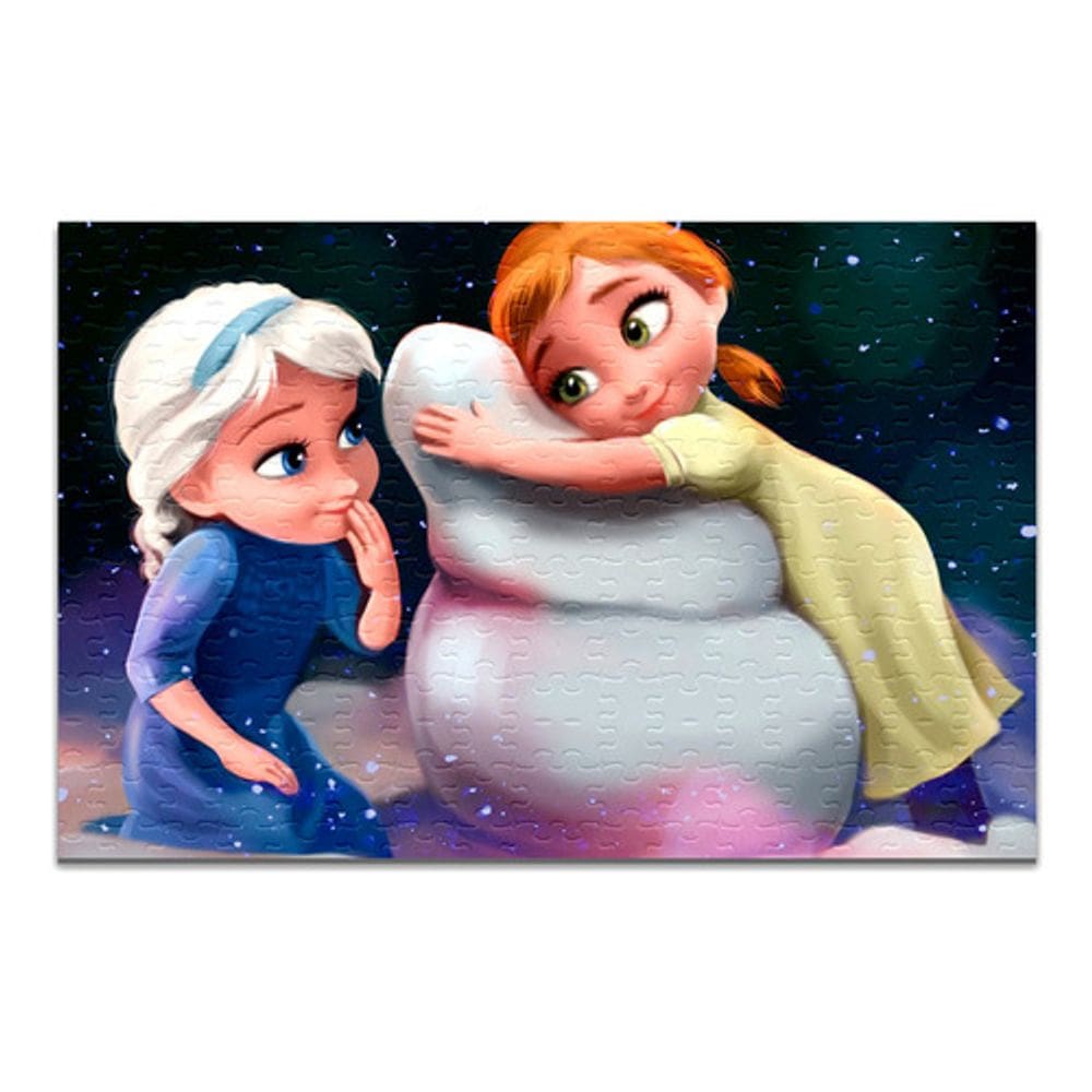 Quebra-cabeça Frozen Personalizado 48 Peças